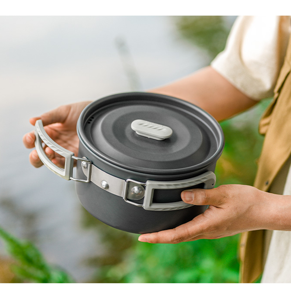 Naturehike Outdoor Pot Set,Cam - Camping Cooking Set Stainless Steel recension och pris