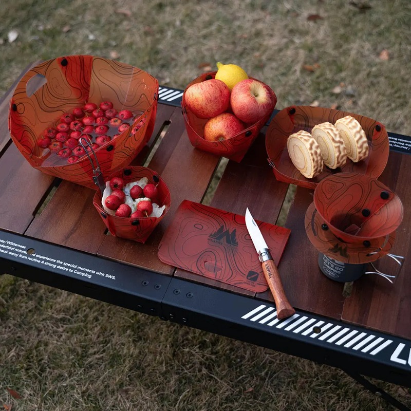 Foldable Camping Tableware Por - Camping Cooking Hot Plate recension och pris