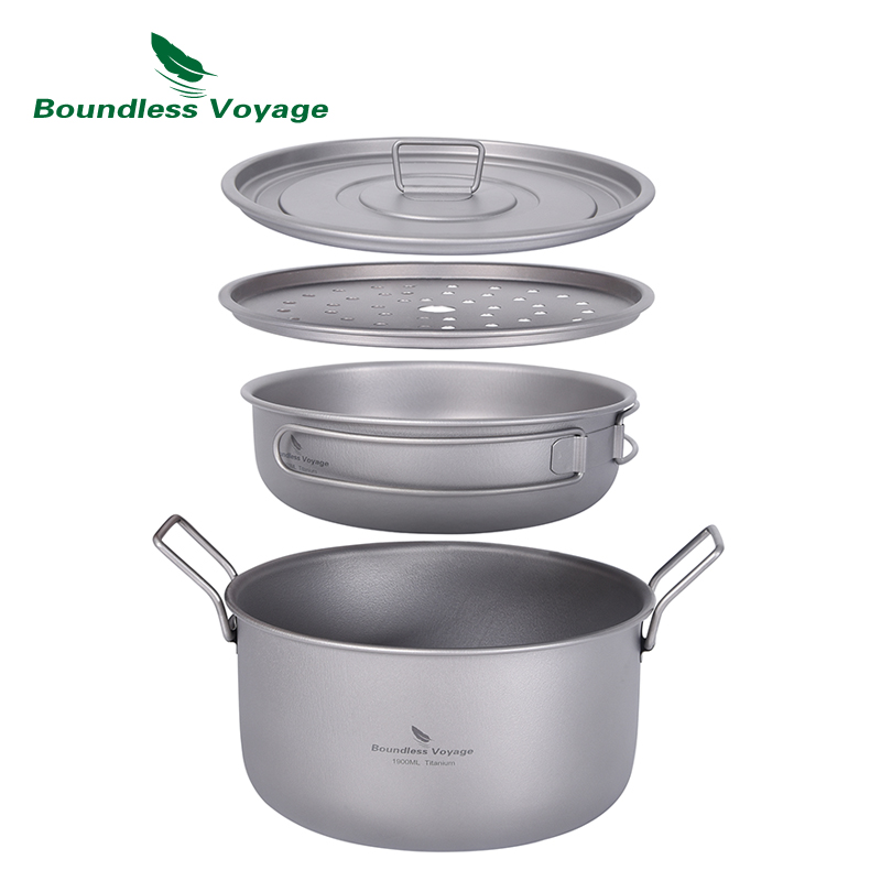 Boundless Voyage Camping Cooki - Camping Cooking Pots And Pans recension och pris